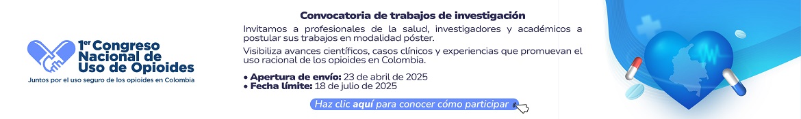 1er Congreso Nacional de Uso de Opioides